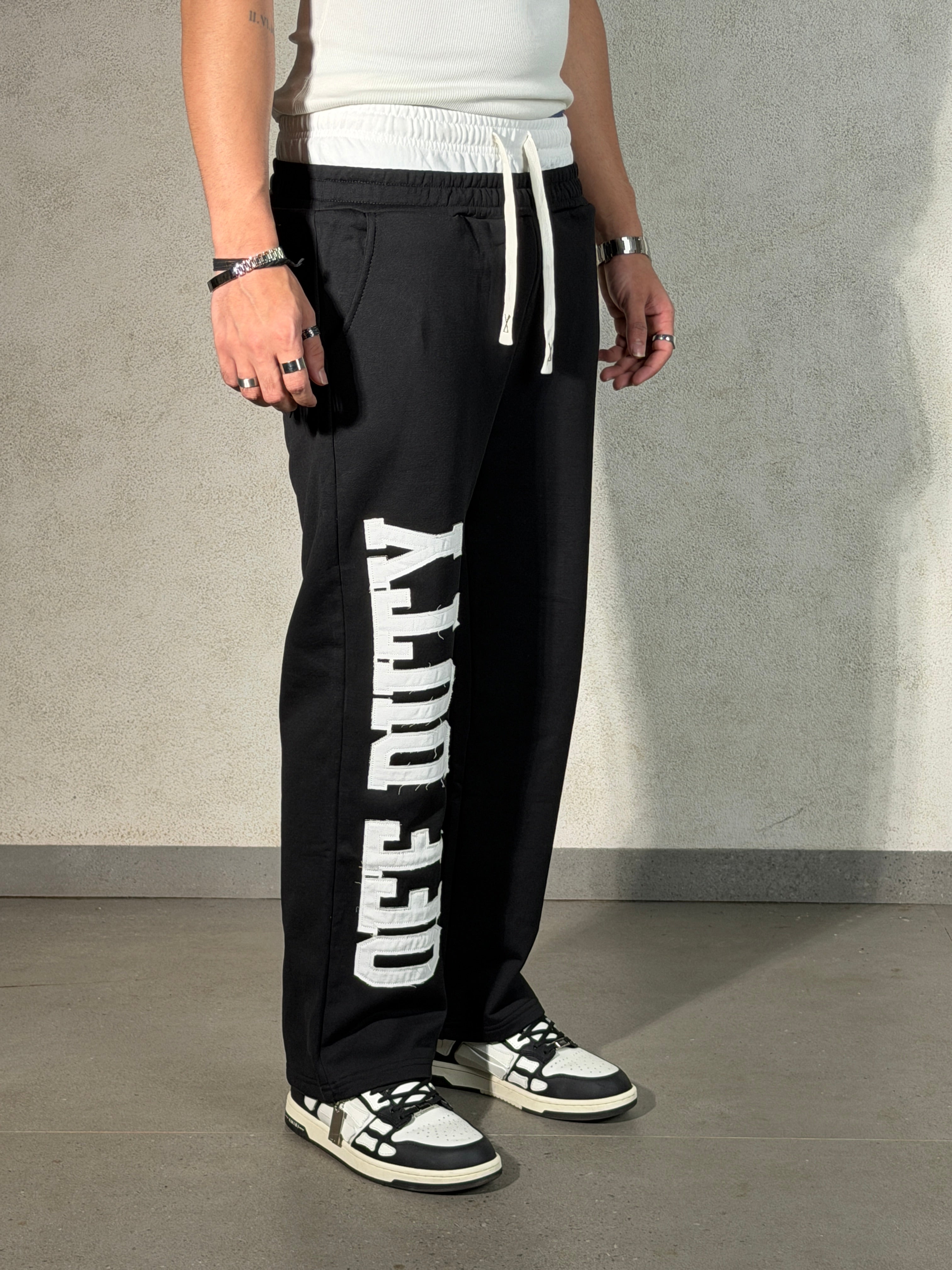Contrast Belted Off Duty Joggers